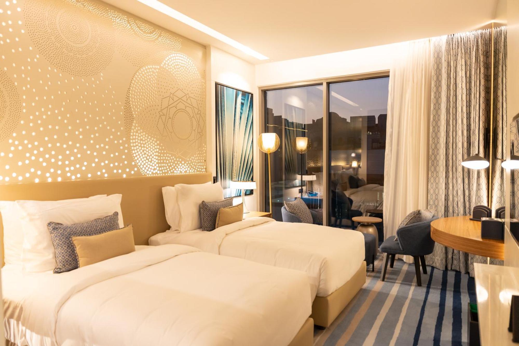 Twin Deluxe Room Balcony Partial Sea View