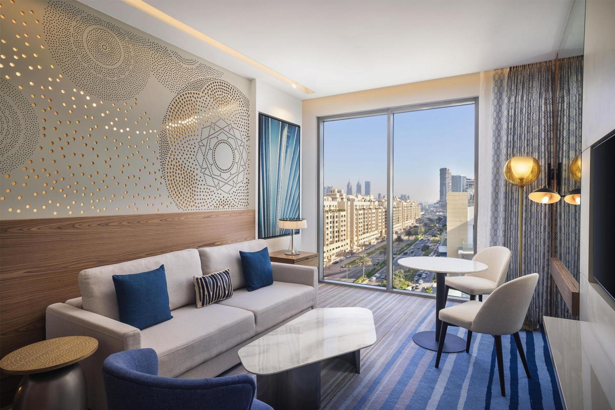 One-Bedroom King Suite Balcony City View